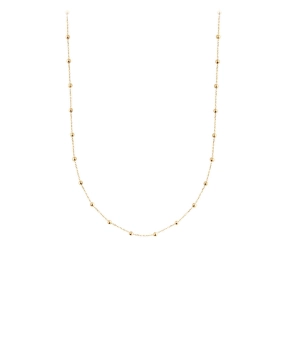 Collier Charlet Massilia or jaune 50 cm