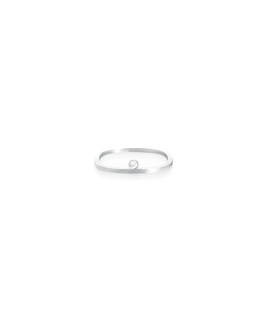 Bague Vanrycke Charlie or blanc