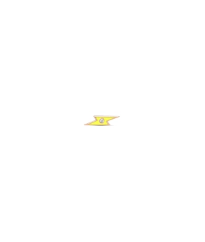 Piercing Djula éclair jungle jaune fluo