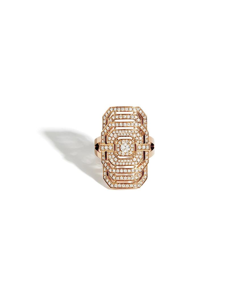 Bague Statement My Way diamants or rose