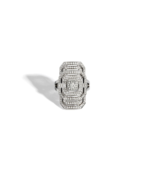 Bague Statement My Way diamants et or blanc