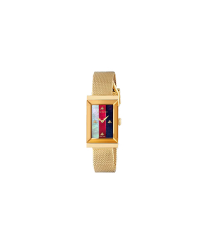 Montre Gucci G-Frame 21x34mm PVD or jaune