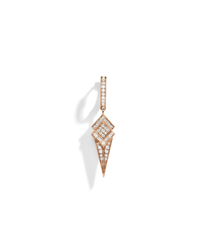 Créole Statement Stairway Cône or rose diamants