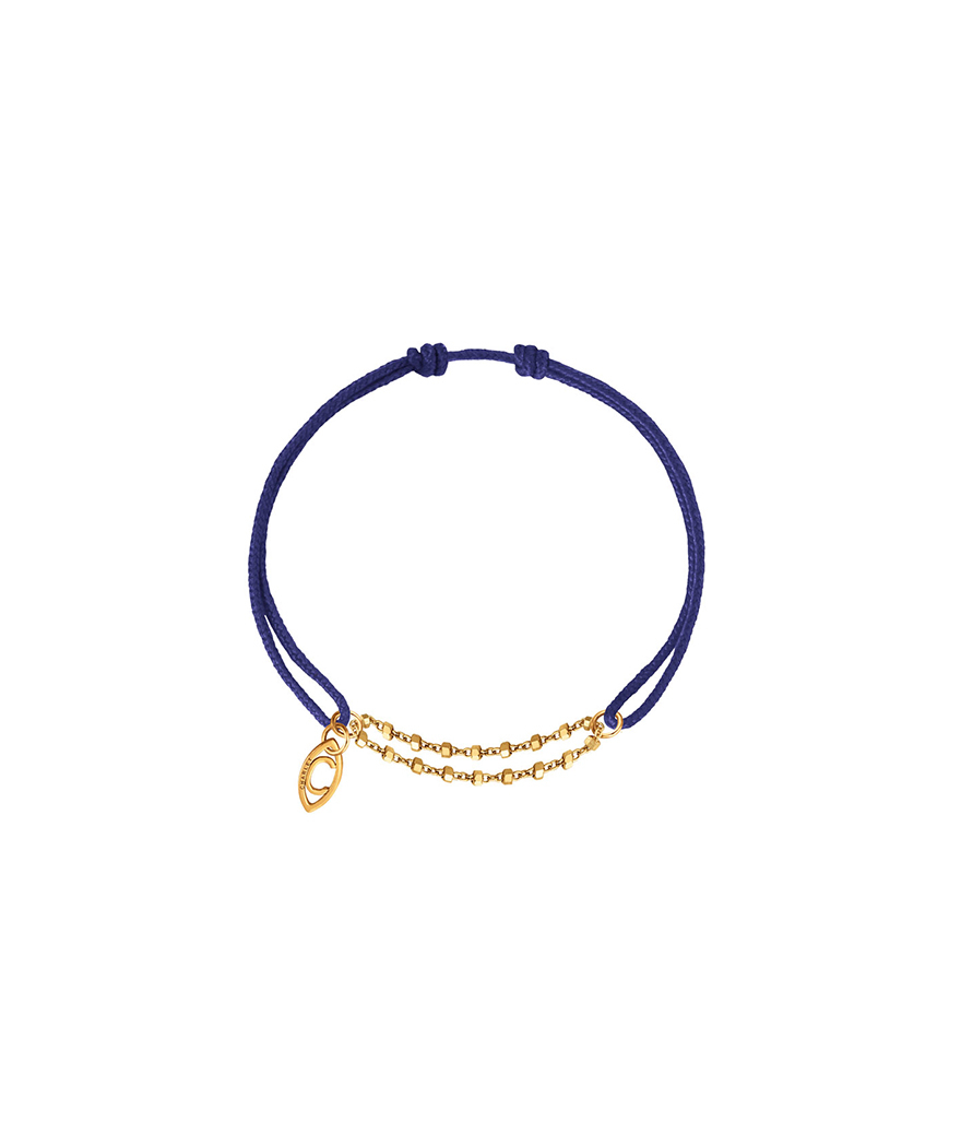 Bracelet sur cordon Charlet Diamantée enfant