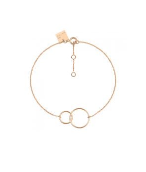 Bracelet Ginette NY Tiny Fusion or rose