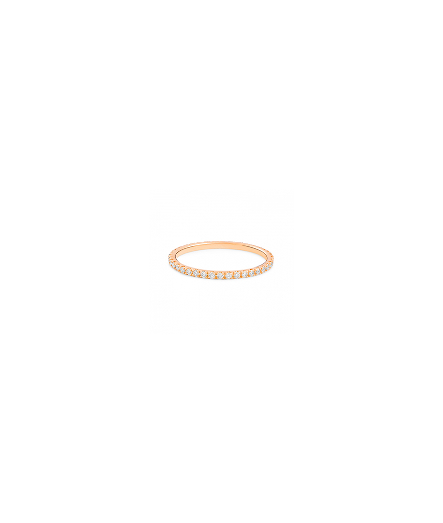 Alliance Ginette NY Be Mine Mini Diamond Band or rose