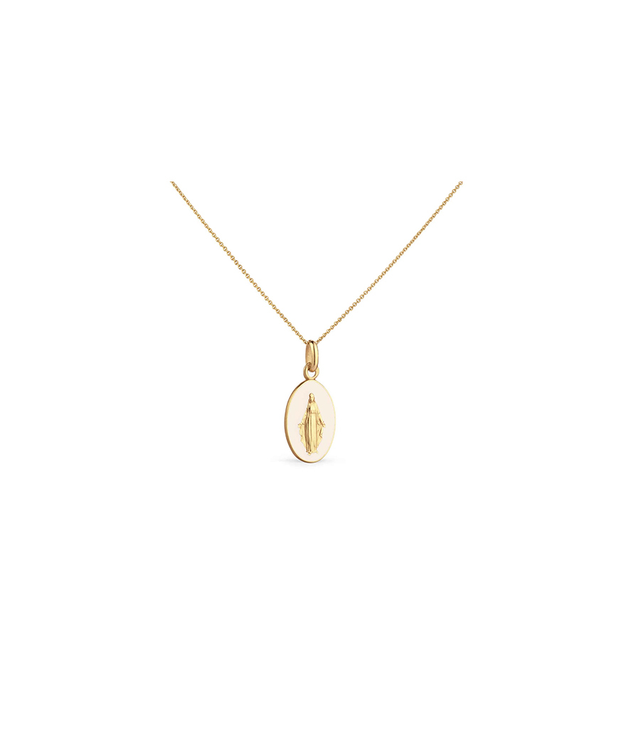 Médaille Arthus Bertrand Miraculeuse or jaune ivoire