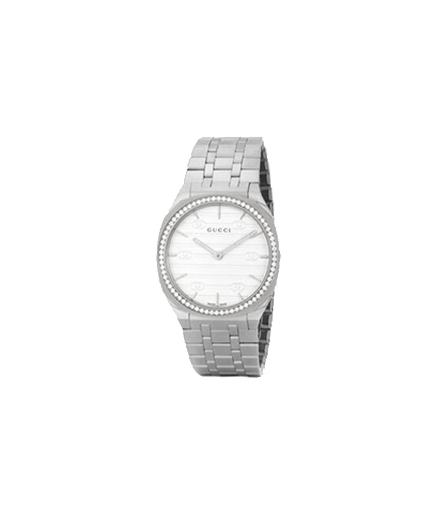 Montre GUCCI 25H 34 mm acier