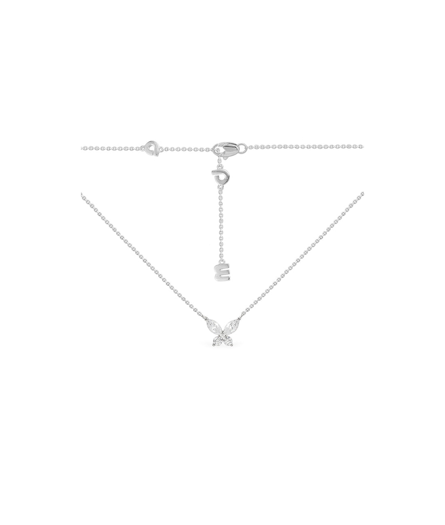 Collier APM Monaco Papillon argent