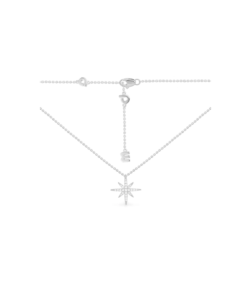 Collier APM Monaco Météorites argent