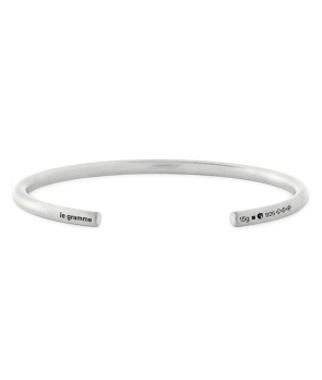 Bracelet jonc Le Gramme 15 Grammes argent lisse poli