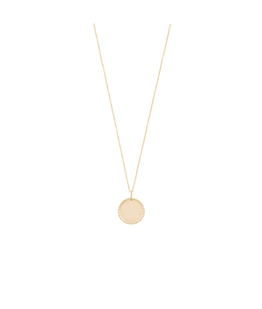 Médaille Mademoiselle Frojo or jaune