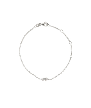 Bracelet La Marquisette Stella or blanc