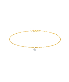 Bracelet La Brune et La Blonde 360° or jaune diamant