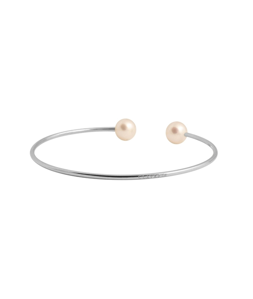 Achat Bracelet Claverin Baby Pearly sur cordon bleu marine et perle  blanche, taille enfant