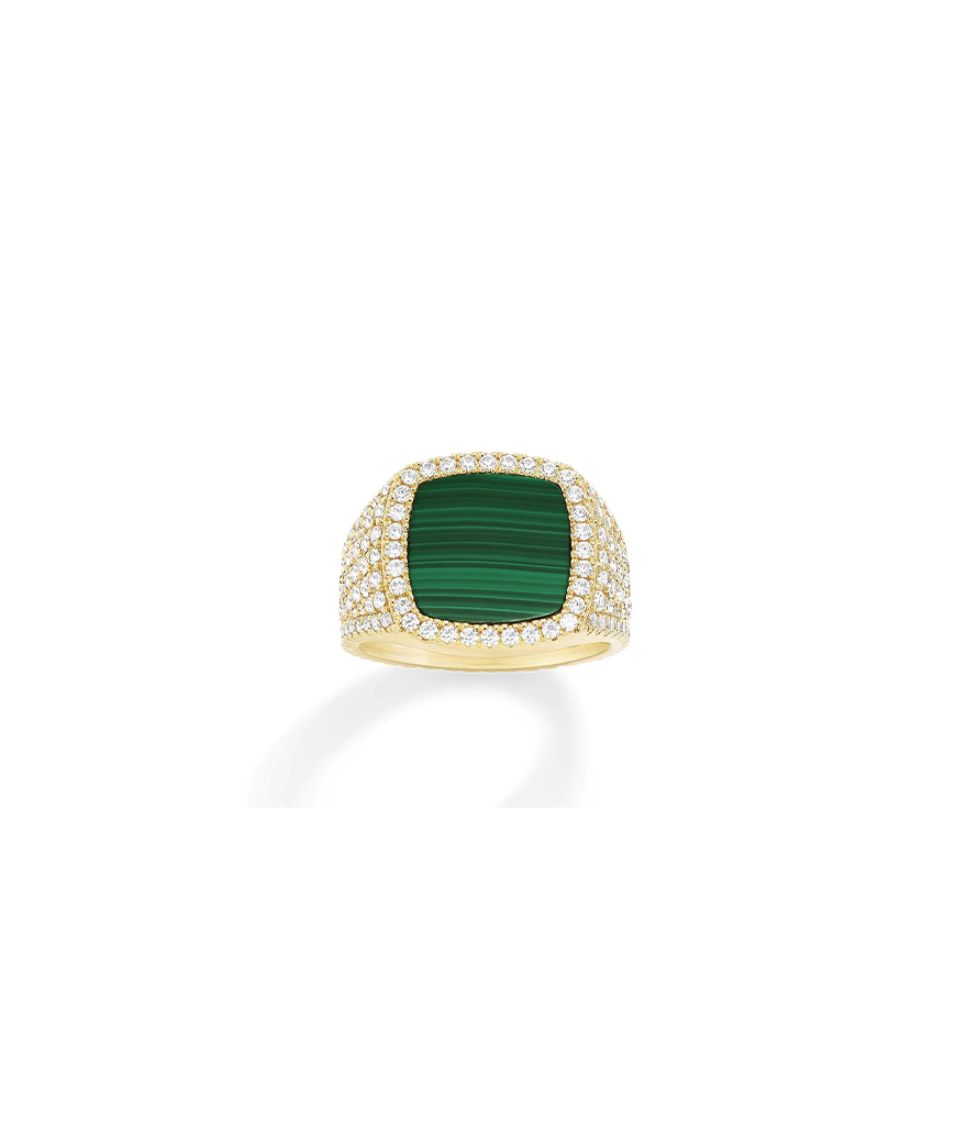 Bague APM Monaco Malachite