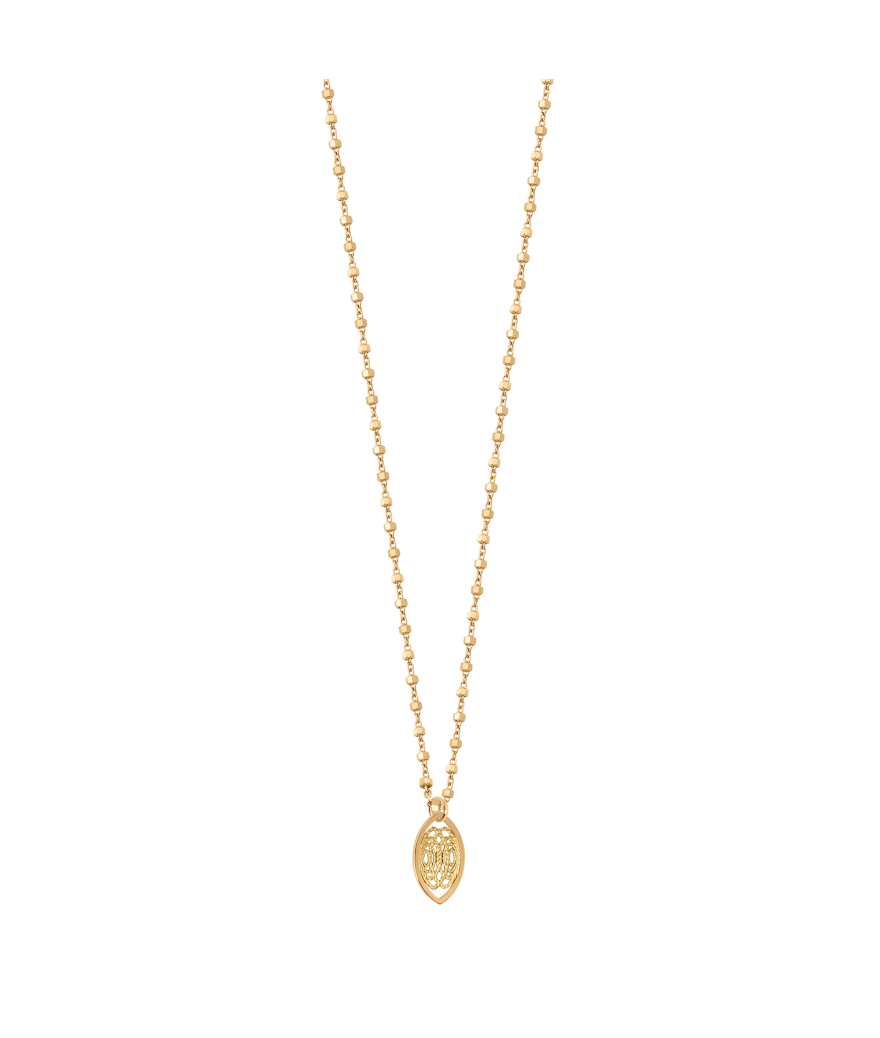 Sautoir Charlet Diamantée médaille Orma