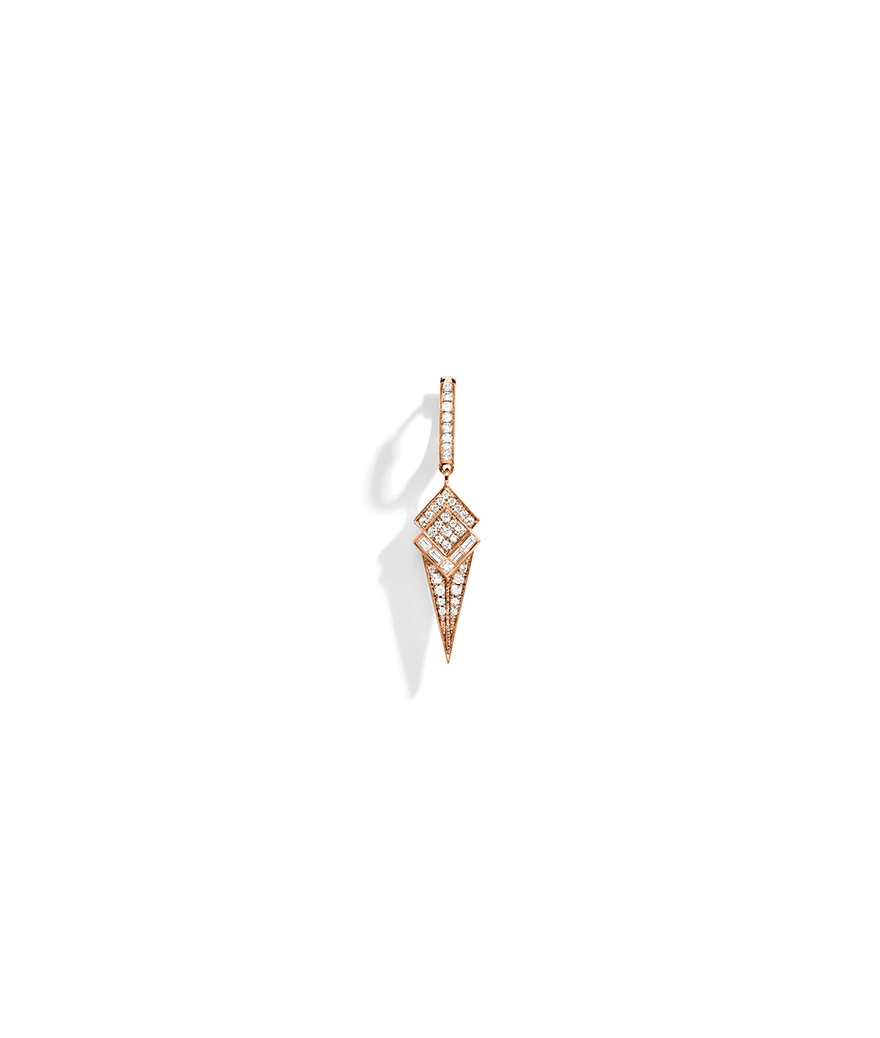 Créole Statement Stairway Cône or rose diamants
