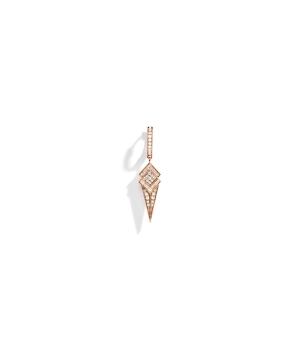 Créole Statement Stairway Cône or rose diamants