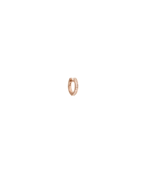 Créole Vanrycke Officiel or rose pavée diamants