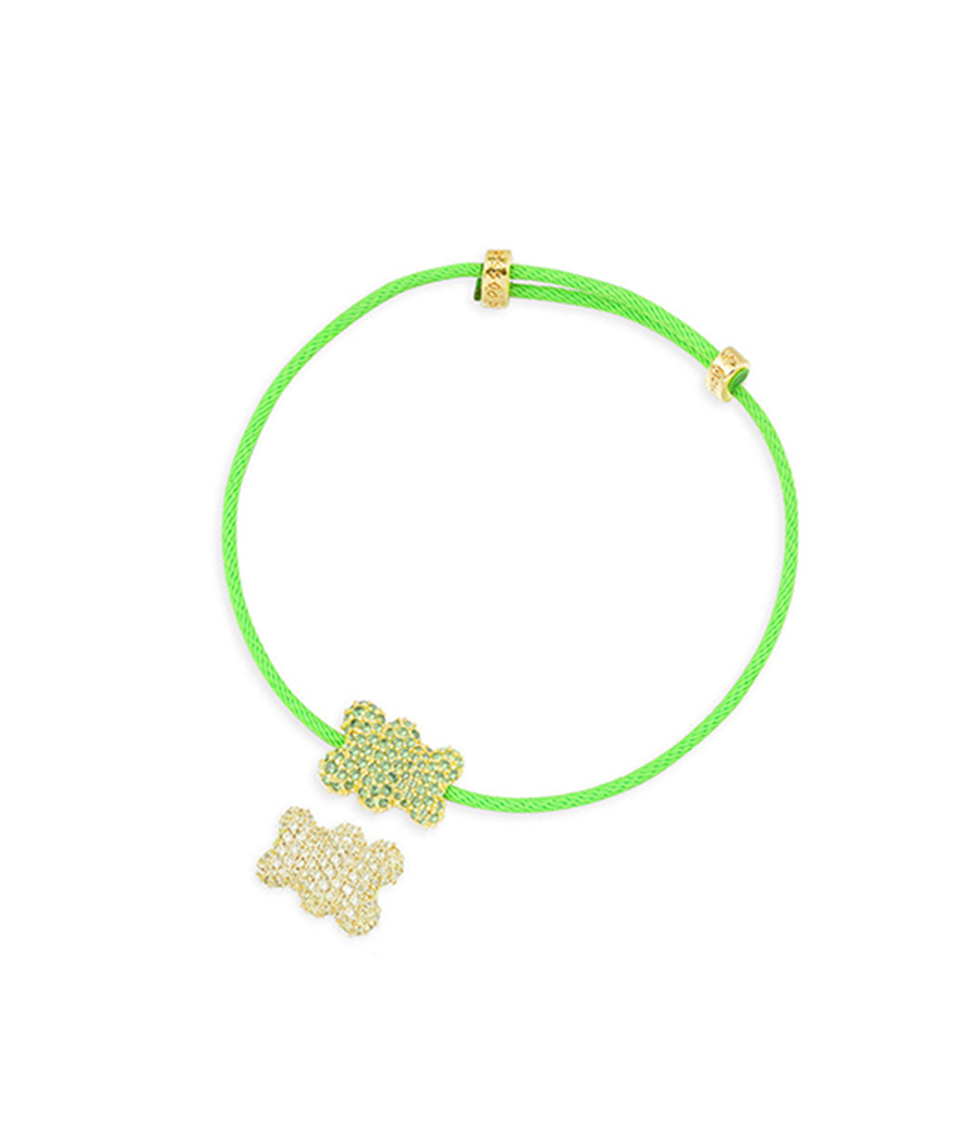 Bracelet APM Monaco Yummy bear baby wonderland en nylon