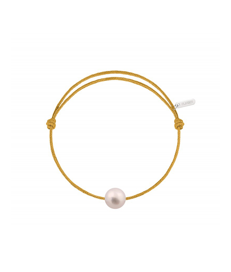 Bracelet Claverin Simply Pearly perle blanche