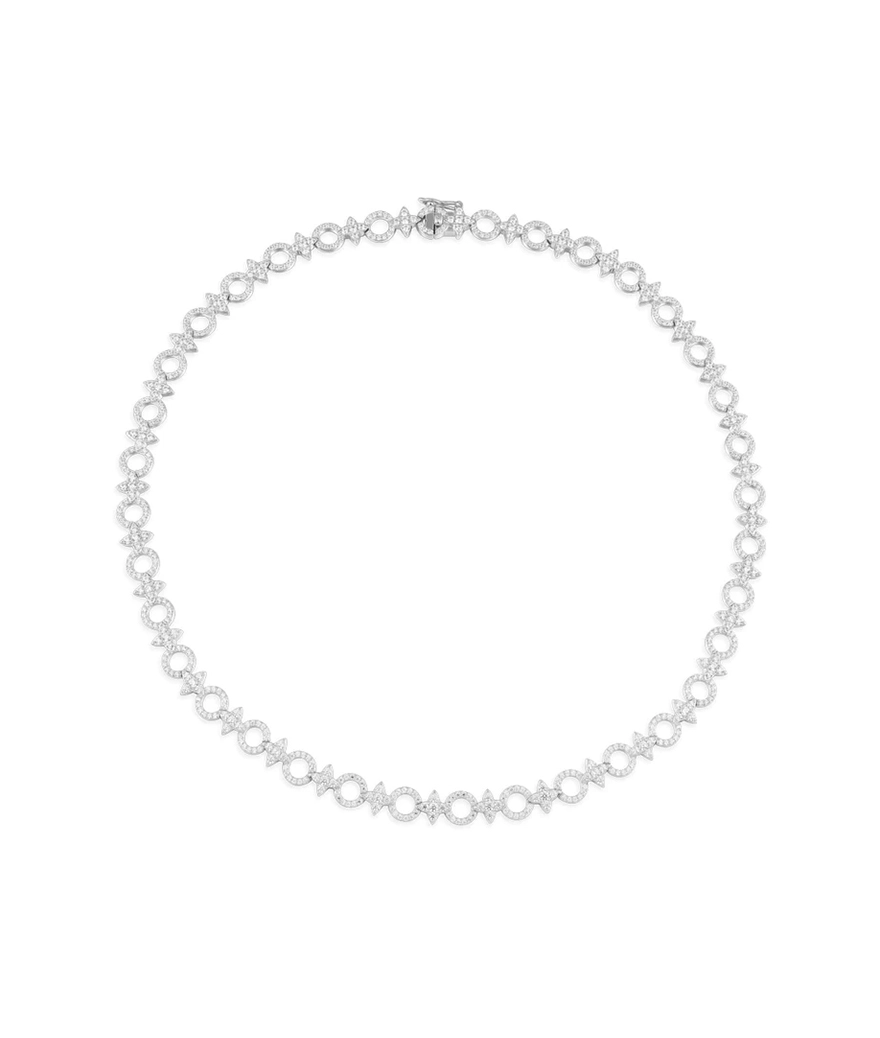 Collier APM Monaco Météorites argent