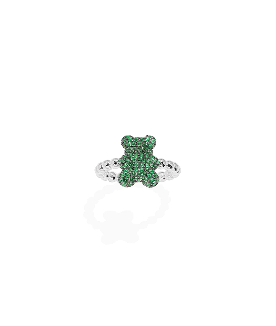 Bague APM Monaco Yummy bear baby mint