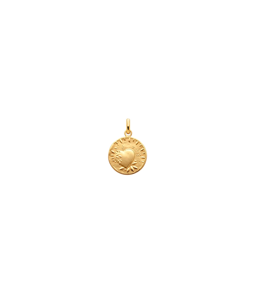 Médaille Arthus Bertrand Cœur aux Étoiles Or Jaune
