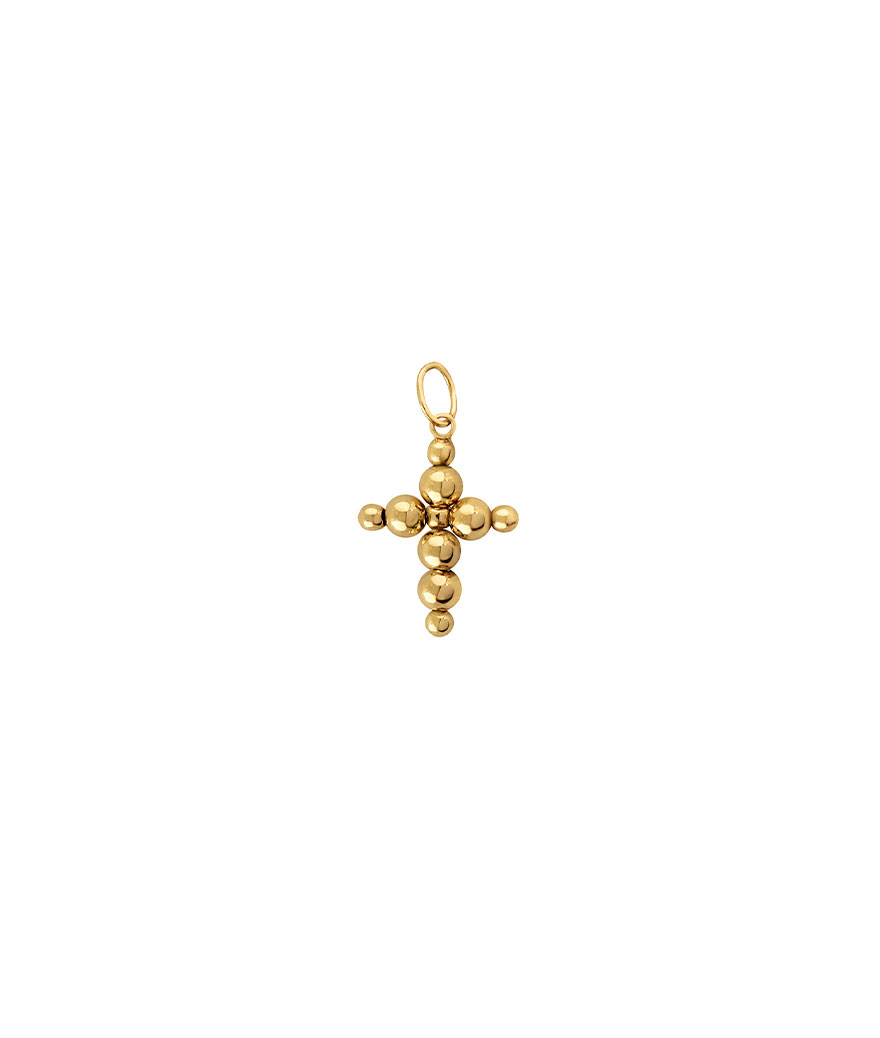 Pendentif Charlet Origines Croix or jaune