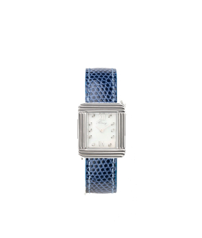 Bracelet de Montre Poiray Ma Première cuir lézard marine