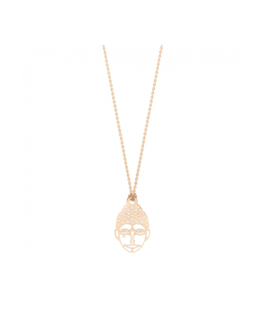 Collier Ginette NY Mini Buddha or rose