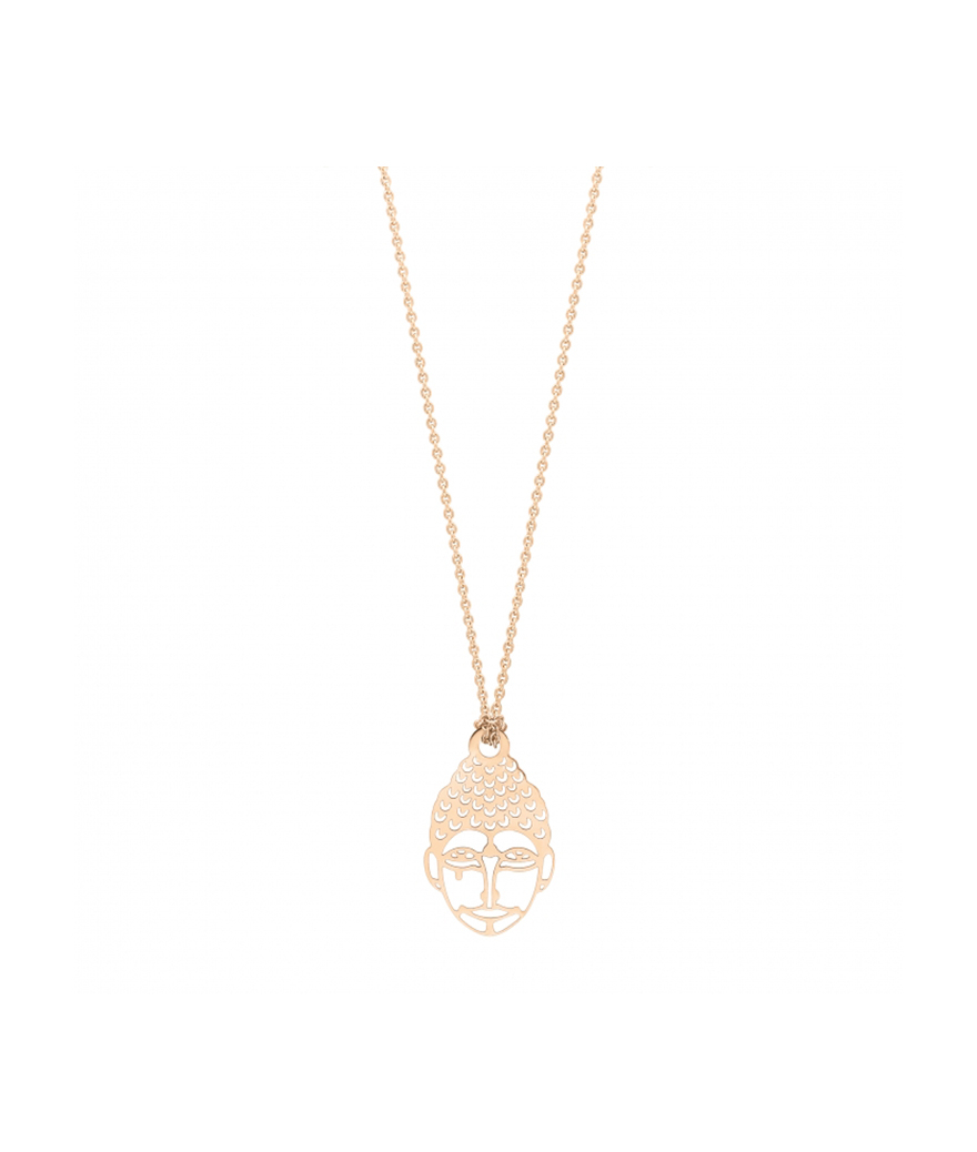 Collier Ginette NY Mini Buddha or rose