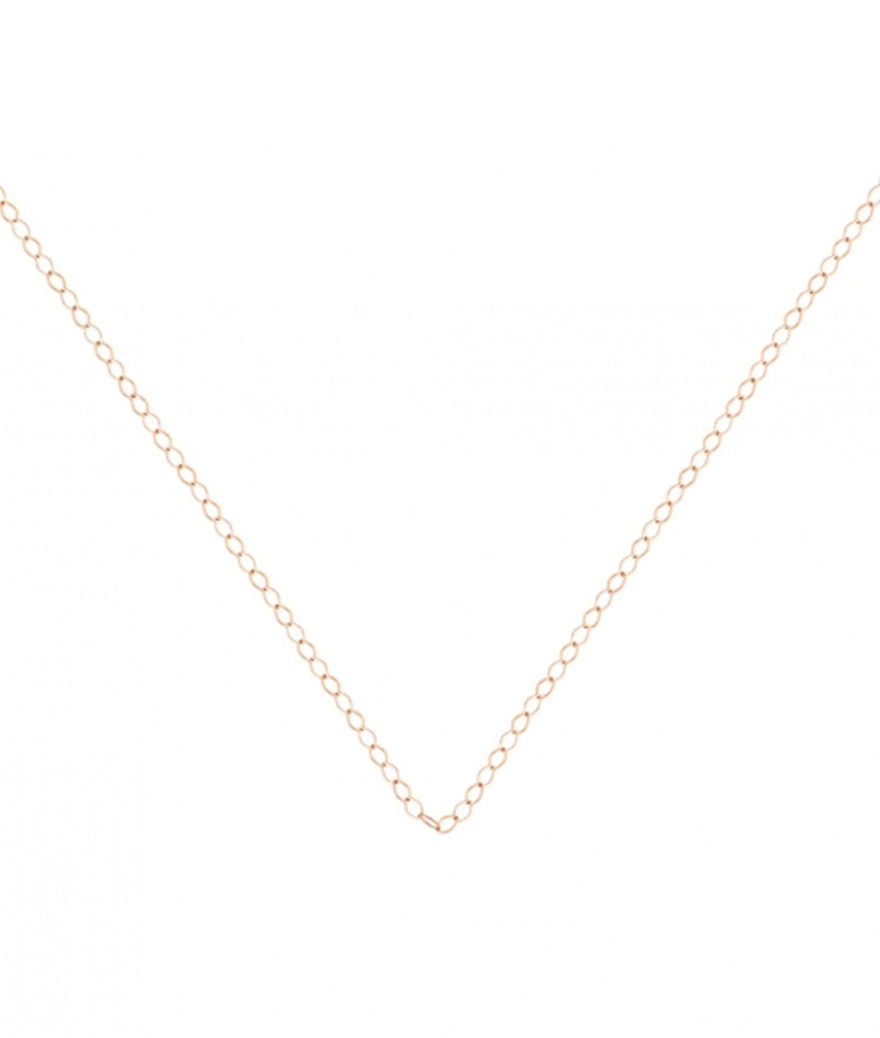 Chaine Ginette NY Fusion 50 cm or rose